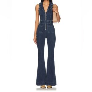 Show Me Your Mumu Revolve Jacksonville Denim Jumpsuit